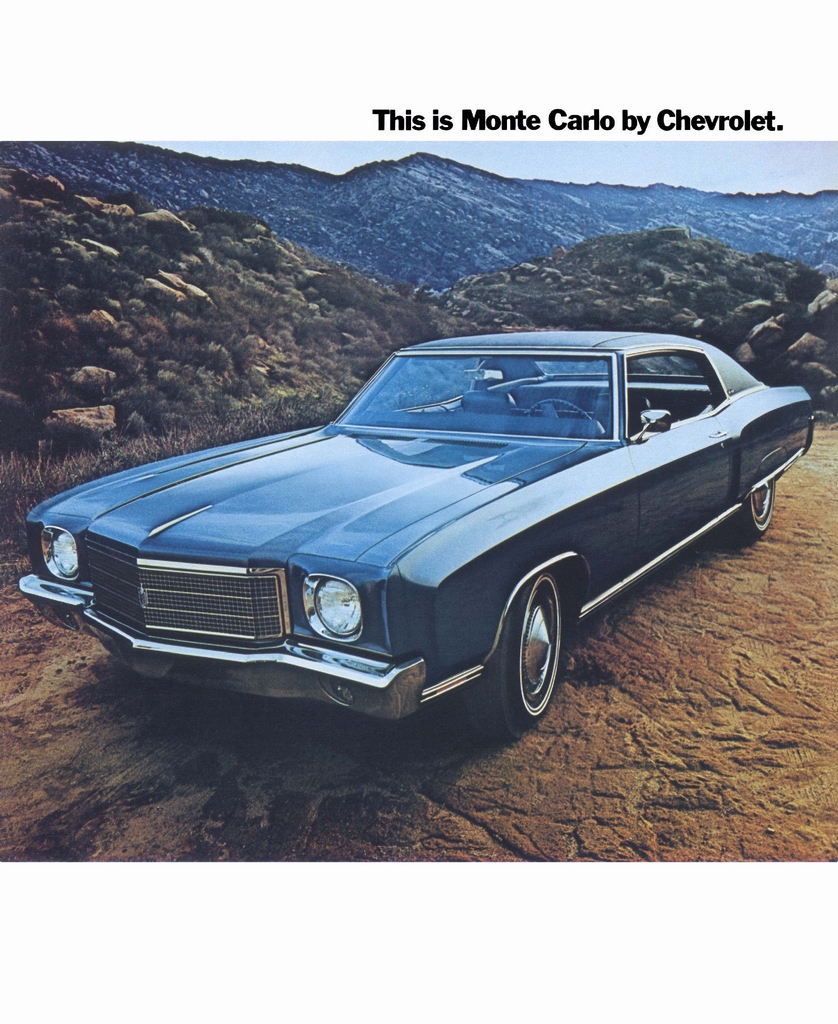 1970 Chevrolet Monte Carlo Brochure